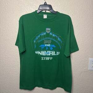 Vintage 1983 The Police The Fixx The Animals Rock SuperBowl T-Shirt. Size XL.